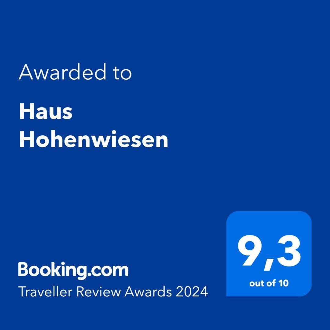 Haus Hohenwiesen Lenggries Dış mekan fotoğraf